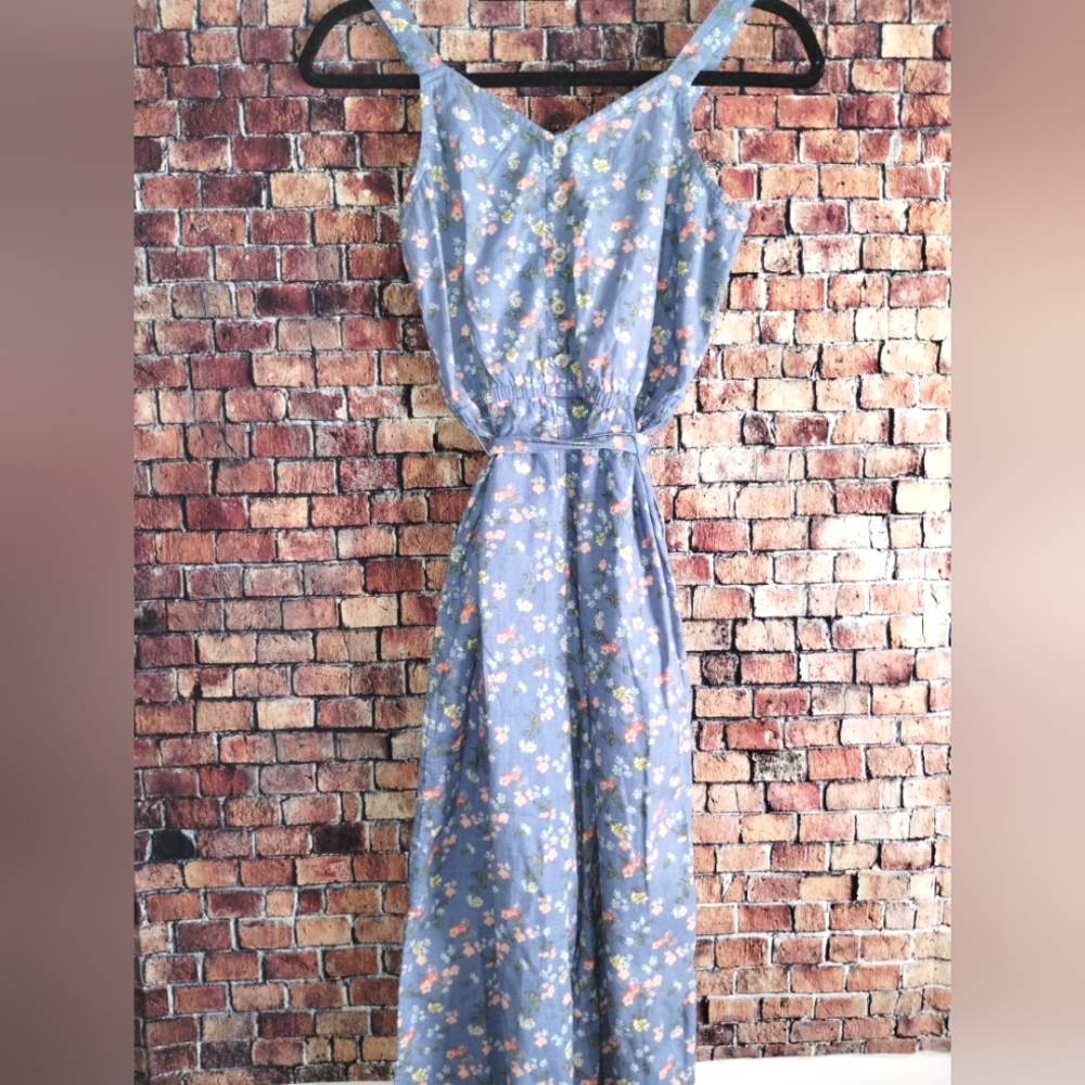Justice Floral Jumpsuit